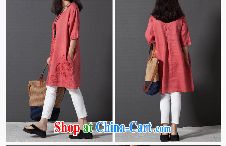 Cherry, Butterfly Spring 2015 the new dress code the ladies literary, small fresh loose thick MM embroidered short sleeves cotton the dresses orange XXL pictures, price, brand platters! Elections are good character, the national distribution, so why buy now enjoy more preferential! Health
