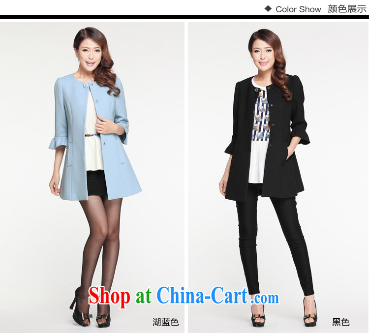 Cloud the larger female 2015 spring new Korean casual jacket thick MM horn 7 cuff video thin T-shirt black by default Shun Feng express pictures, price, brand platters! Elections are good character, the national distribution, so why buy now enjoy more preferential! Health