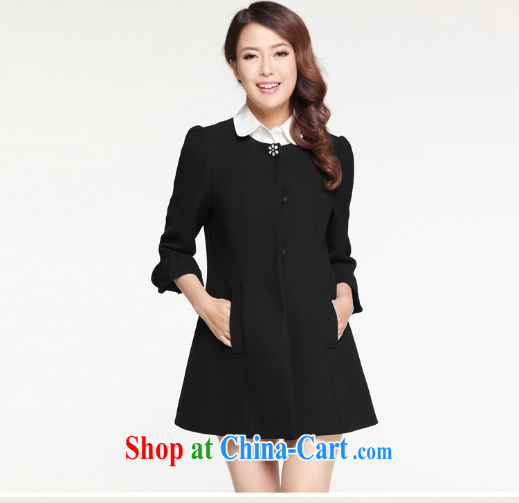 Cloud the larger female 2015 spring new Korean casual jacket thick MM horn 7 cuff video thin T-shirt black by default Shun Feng express pictures, price, brand platters! Elections are good character, the national distribution, so why buy now enjoy more preferential! Health