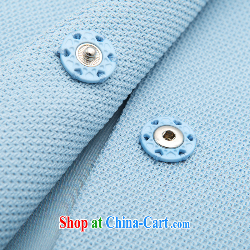 Cloud the larger female 2015 spring new Korean casual jacket thick MM horn 7 cuff video thin T-shirt black by default Shun Feng Express, cloud, and shopping on the Internet