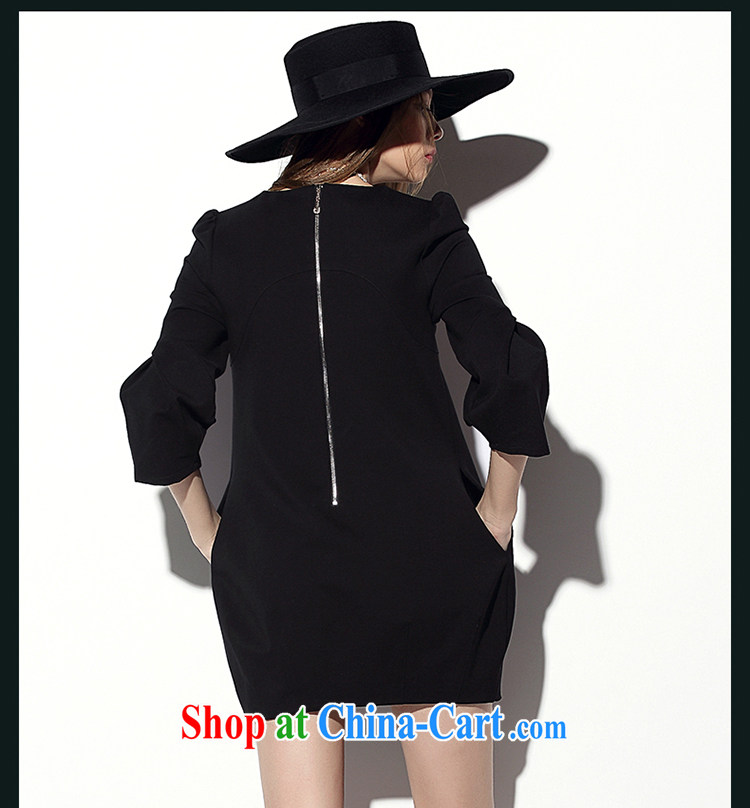 Mephidross economy honey, spring 2015 the new, larger female American and European big fan 100 ground solid color long-sleeved loose cotton dresses A 2014 black large code M pictures, price, brand platters! Elections are good character, the national distribution, so why buy now enjoy more preferential! Health