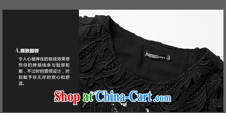 Mephidross economy honey, 2015 spring and summer New, and indeed increase, female Korean thick MM temperament Openwork lace wave point T shirt T-shirt 1311 picture color the code XL 125 about Jack pictures, price, brand platters! Elections are good character, the national distribution, so why buy now enjoy more preferential! Health