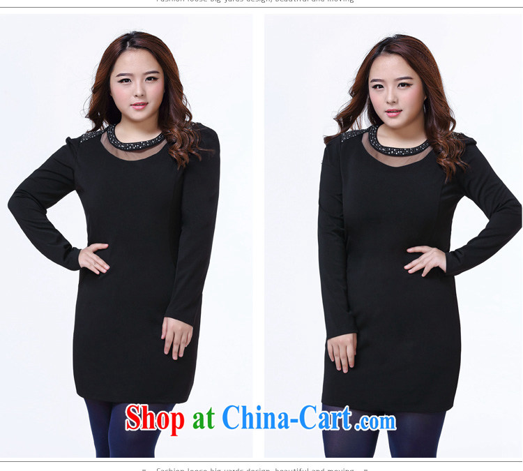 One of the dance, women 2015 new thick mm parquet drill long-sleeved beauty charm dress 1028 black XXL pictures, price, brand platters! Elections are good character, the national distribution, so why buy now enjoy more preferential! Health