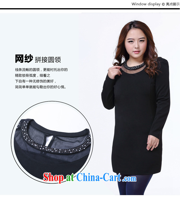 One of the dance, women 2015 new thick mm parquet drill long-sleeved beauty charm dress 1028 black XXL pictures, price, brand platters! Elections are good character, the national distribution, so why buy now enjoy more preferential! Health