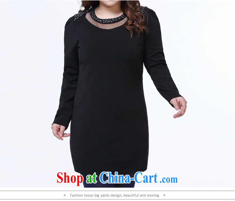 One of the dance, women 2015 new thick mm parquet drill long-sleeved beauty charm dress 1028 black XXL pictures, price, brand platters! Elections are good character, the national distribution, so why buy now enjoy more preferential! Health