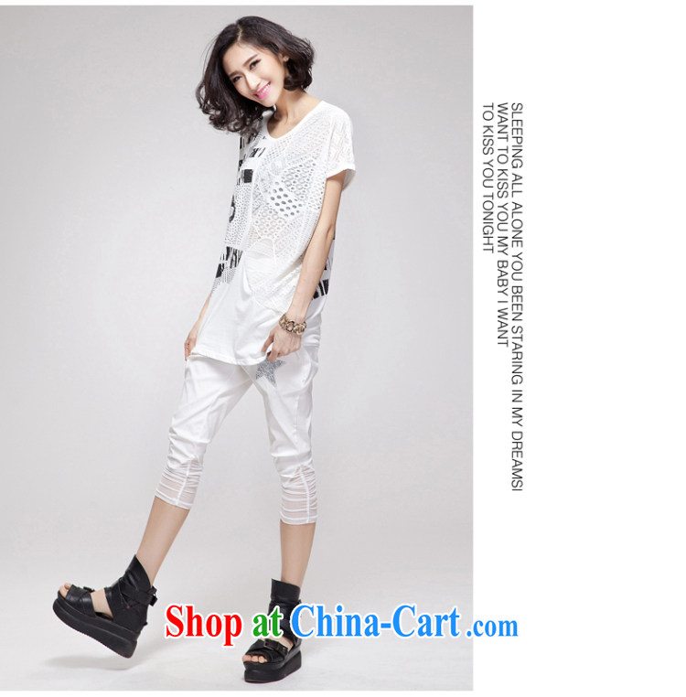 Eternal show the code women pants 7 pants thick sister 2015 summer new Korea and indeed XL girls pants thick, graphics thin relaxed, trouser press white 4XL pictures, price, brand platters! Elections are good character, the national distribution, so why buy now enjoy more preferential! Health