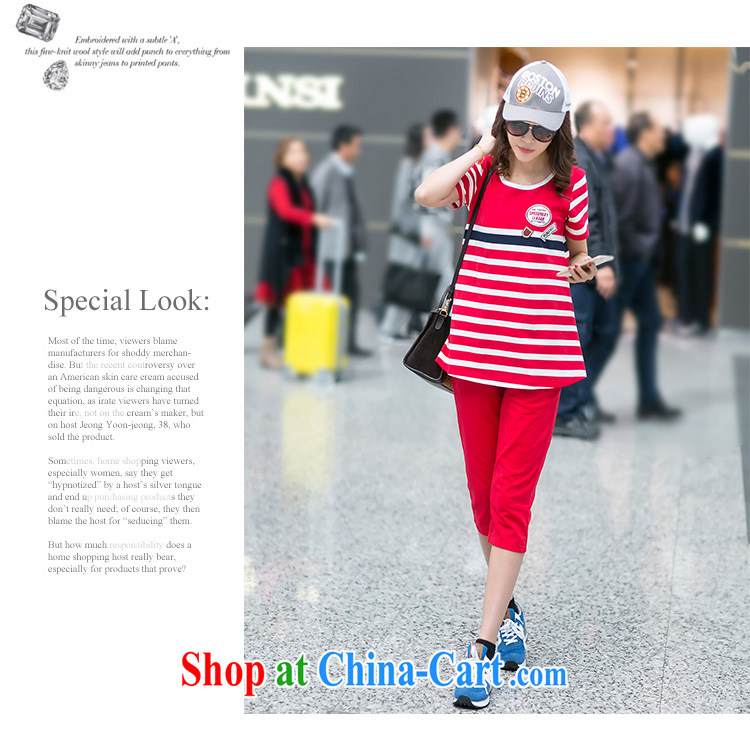 ZORMO summer 2015 new Korean female larger campaign kit mm thick and indeed increase cotton leisure suite royal blue 4 XL pictures, price, brand platters! Elections are good character, the national distribution, so why buy now enjoy more preferential! Health