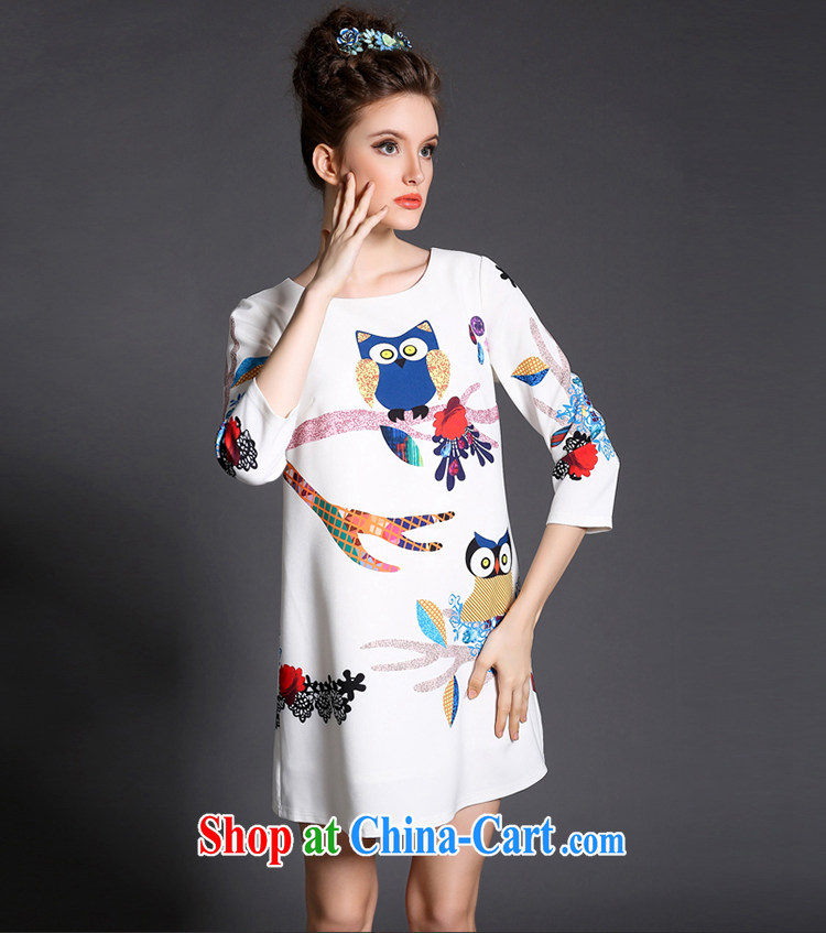 GE, Elizabeth 2015 summer new, the United States and Europe, female 7 sub-cuff dress mm thick beauty graphics thin female LYC 028 black 3 XL pictures, price, brand platters! Elections are good character, the national distribution, so why buy now enjoy more preferential! Health