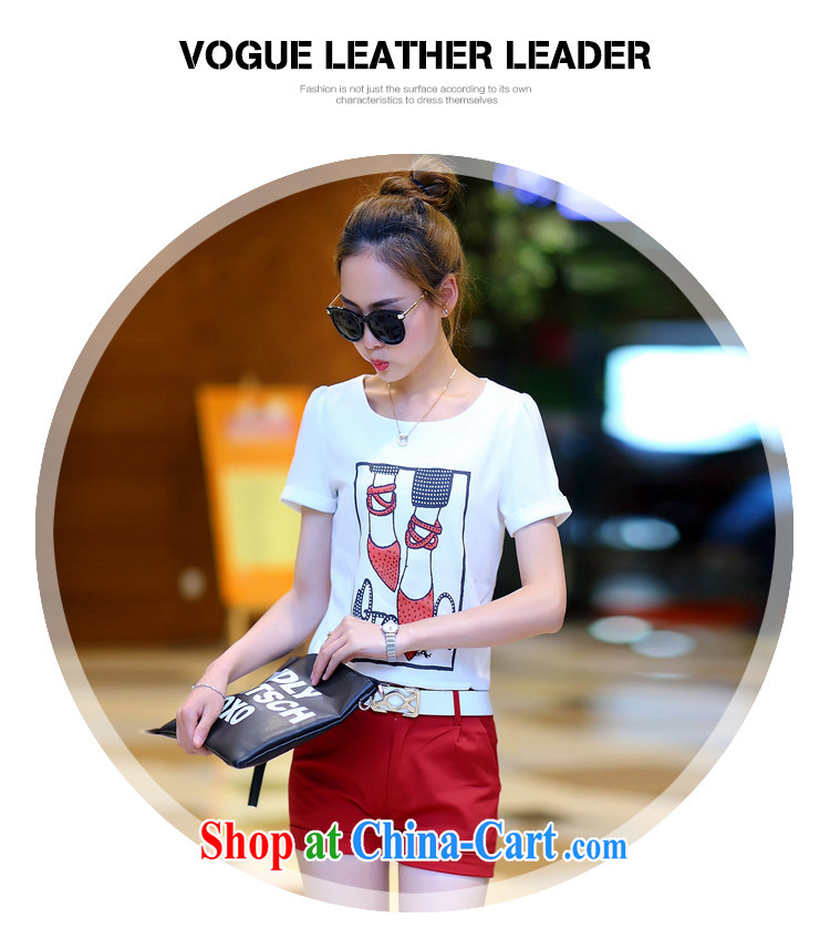 PDQC European site 2015 summer leisure package short-sleeved T shirts shorts small Hong Kong culture quality two-piece women blue XL pictures, price, brand platters! Elections are good character, the national distribution, so why buy now enjoy more preferential! Health