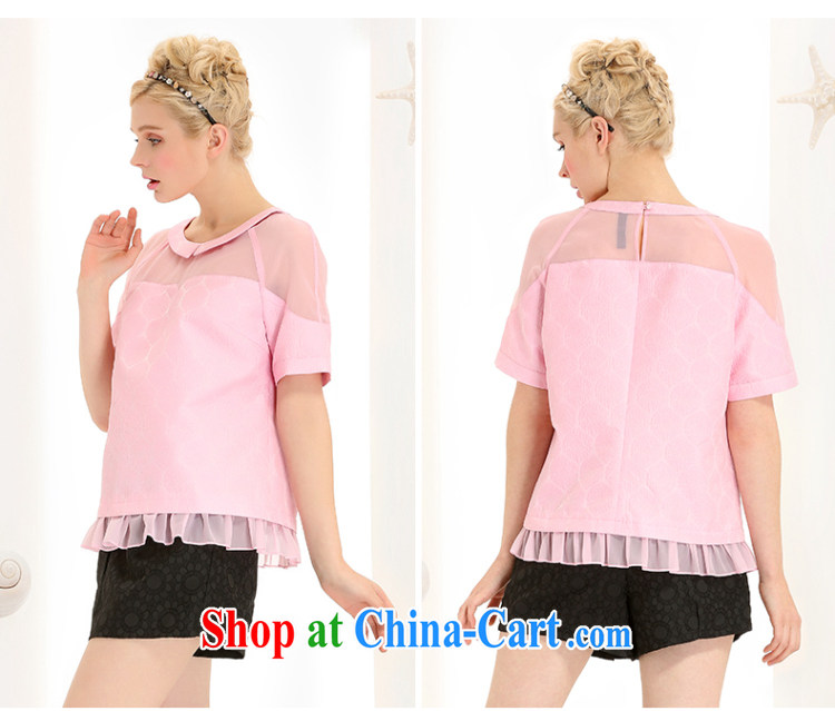 The MR big, girls with 2015 summer new thick mm stylish 100 ground cultivating short-sleeve T-shirt 652362107 pink 5 XL pictures, price, brand platters! Elections are good character, the national distribution, so why buy now enjoy more preferential! Health