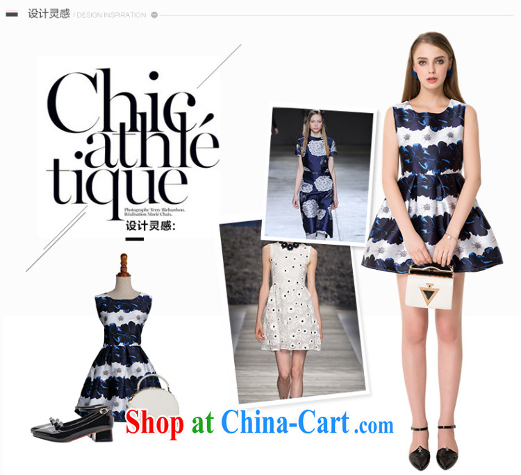 The MR big, girls with 2015 spring new thick mm beauty stamp vest dresses girls 651104010 blue 3 XL pictures, price, brand platters! Elections are good character, the national distribution, so why buy now enjoy more preferential! Health