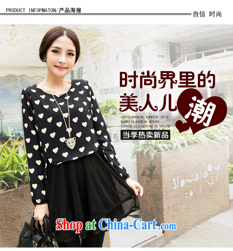 2015 new, larger female spring 200 Jack thick sister graphics thin and thick and Korean leave of two in love, dresses girls thick mm autumn sun poverty maroon 4 XL (recommended weight 190 - 220) pictures, price, brand platters! Elections are good character, the national distribution, so why buy now enjoy more preferential! Health