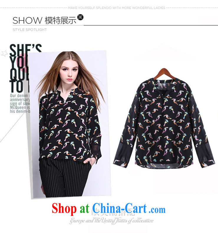 My hair and clothing spring 2015 new, the United States and Europe, women mm thick stitching snow woven shirts women T-shirt black 6 XL (185 - 200 ) jack pictures, price, brand platters! Elections are good character, the national distribution, so why buy now enjoy more preferential! Health