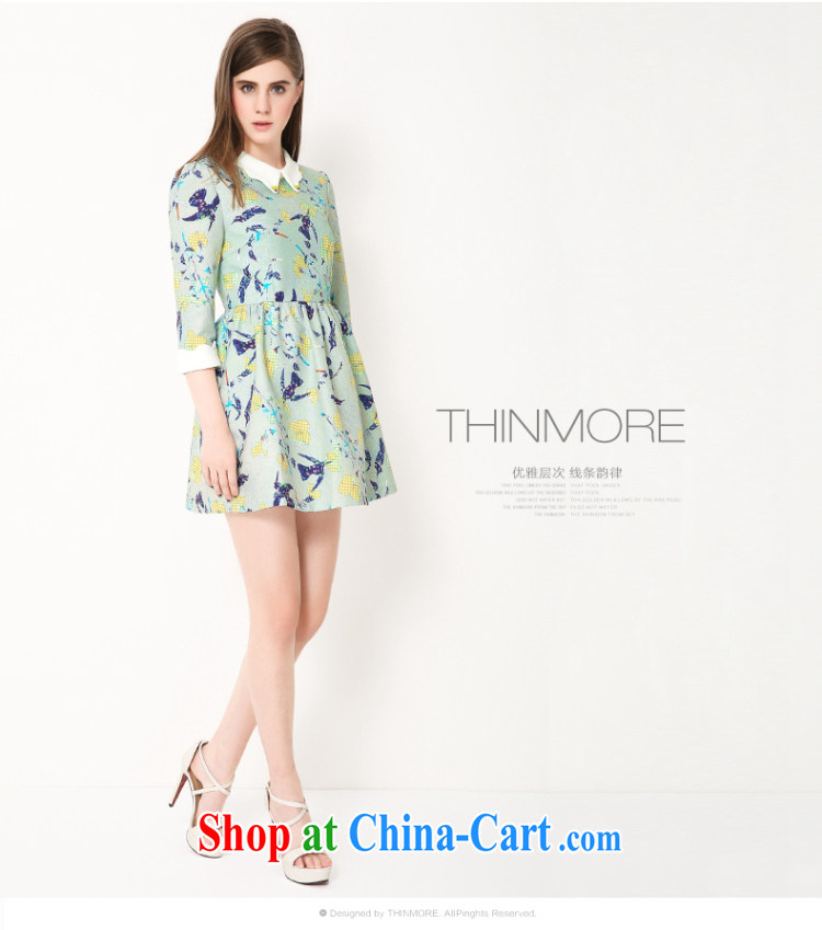 The MR big, girls with 2015 spring new thick mm flower 7 cuff dress girls 651101017 mint green 4 XL pictures, price, brand platters! Elections are good character, the national distribution, so why buy now enjoy more preferential! Health