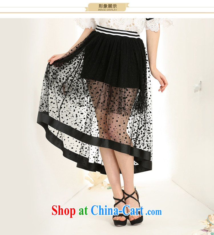 The Mak larger girls with 2015 summer new thick mm stylish does not rule body skirt 652251035 black 3 XL pictures, price, brand platters! Elections are good character, the national distribution, so why buy now enjoy more preferential! Health