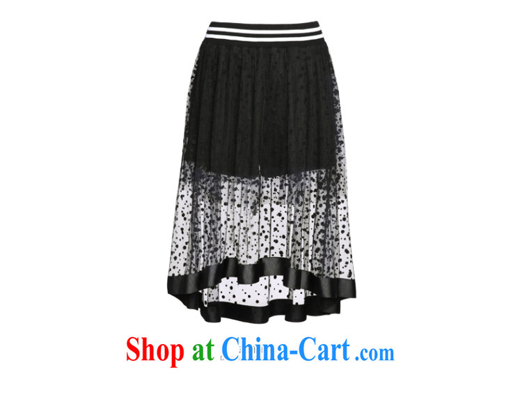 The Mak larger girls with 2015 summer new thick mm stylish does not rule body skirt 652251035 black 3 XL pictures, price, brand platters! Elections are good character, the national distribution, so why buy now enjoy more preferential! Health