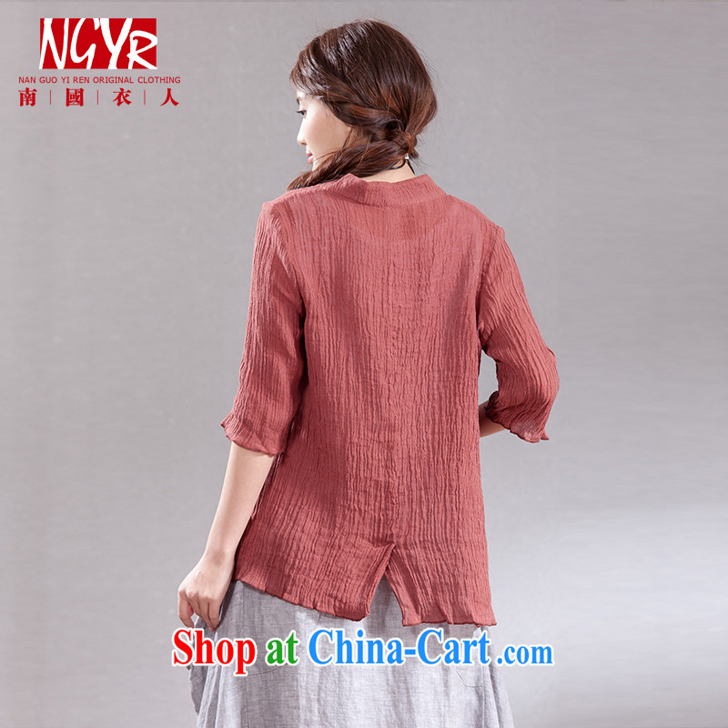 Xiao Nan Guo Yi people scatter lap up against the code unit the female wrinkles the convention sense, 7 sub-cuff thin suit jacket graphics thin - 3-color red M, Xiao Nan Guo Yi People, shopping on the Internet