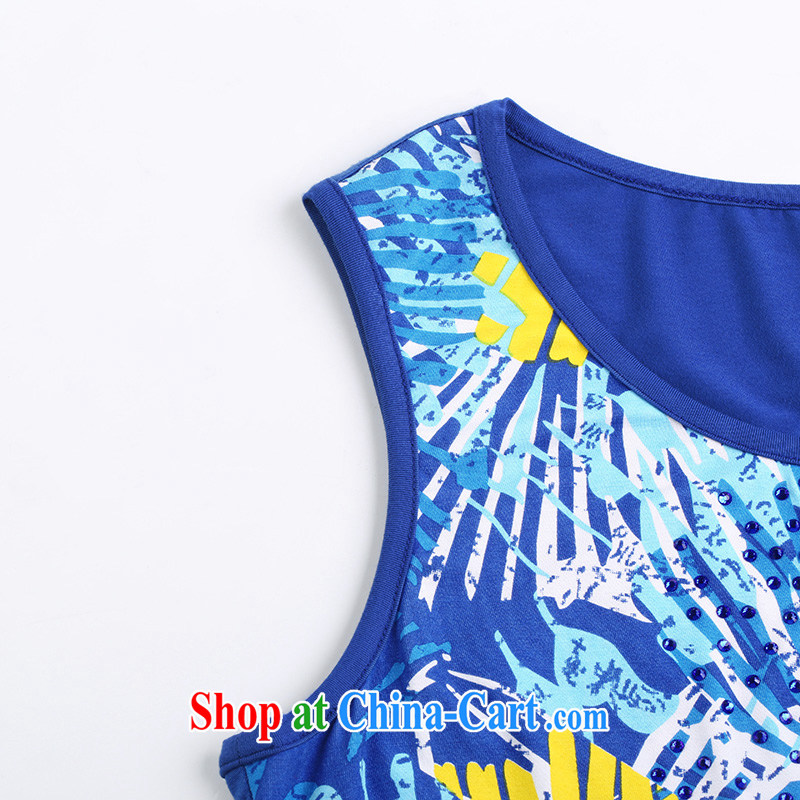 Slim, Mr Big, female 2015 summer new, mm thick Korean Stamp solid loose vest suit 952034048 6 XL, former Yugoslavia, Mak, and shopping on the Internet
