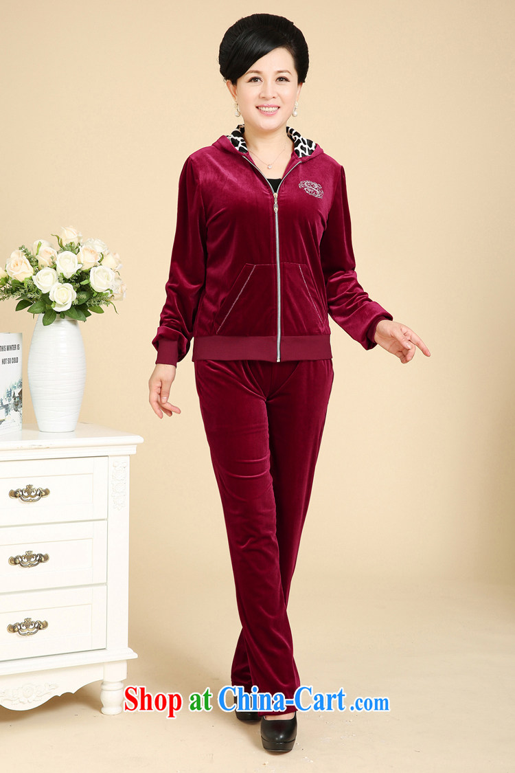 civicknight 2015 spring new, middle-aged and older Kim wool kit, jacket mom with middle-aged and leisure, for uniforms purple XXXXL pictures, price, brand platters! Elections are good character, the national distribution, so why buy now enjoy more preferential! Health