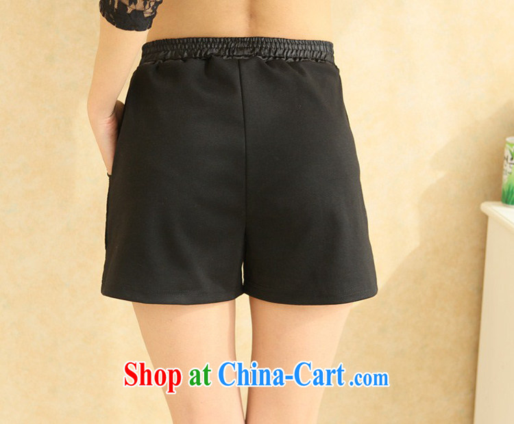 Mr MAK, Exchange 2015 spring and summer new and indeed intensify lace solid shorts the code 200 Jack thick MM very casual graphics thin lace short black XXXL recommendations 170 - 200 Jack pictures, price, brand platters! Elections are good character, the national distribution, so why buy now enjoy more preferential! Health