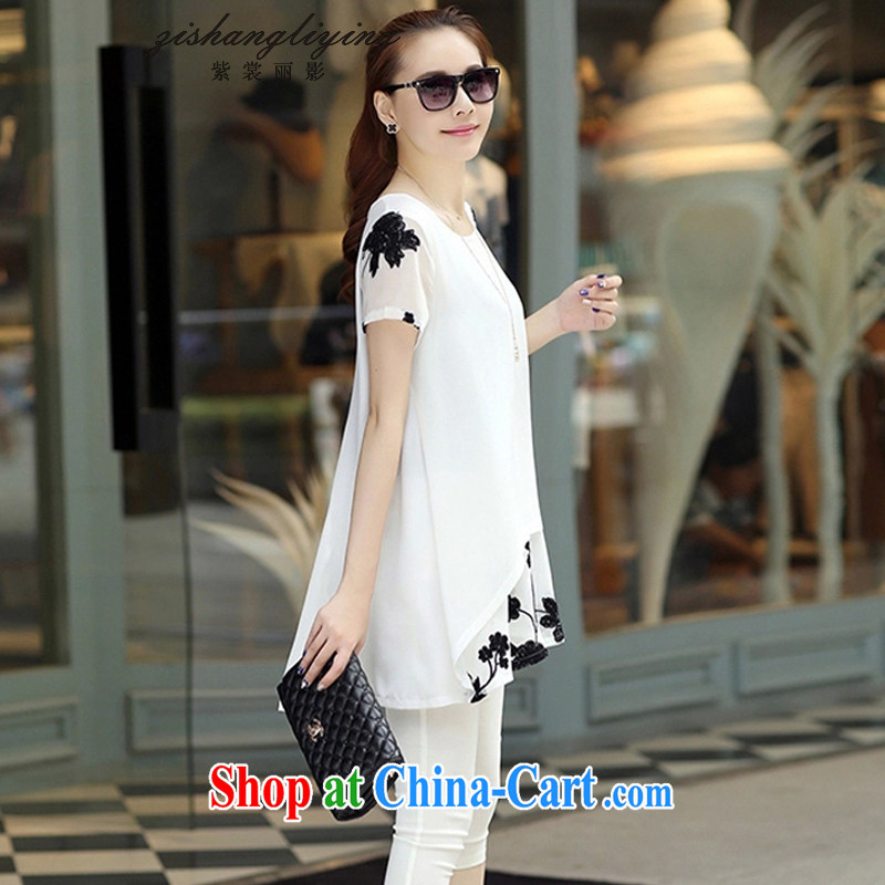 First and foremost, Advisory Committee (summer 2015 new short-sleeved T-shirt snow woven thick MM larger female dresses snow woven shirts female F 6095 white 3XL, first Advisory Committee, Mrs Carrie Yau, shadow, and shopping on the Internet