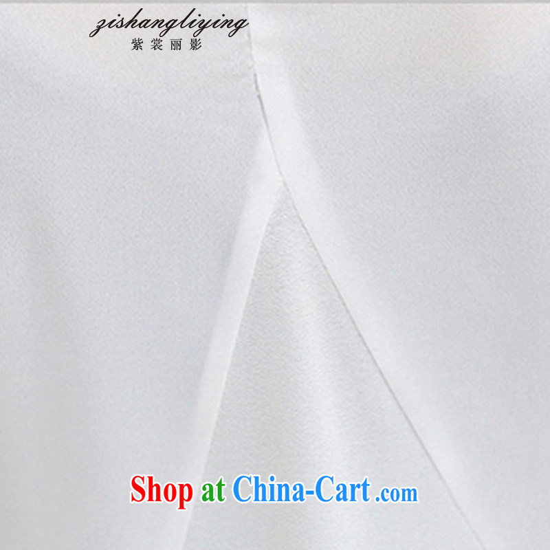 First and foremost, Advisory Committee (summer 2015 new short-sleeved T-shirt snow woven thick MM larger female dresses snow woven shirts female F 6095 white 3XL, first Advisory Committee, Mrs Carrie Yau, shadow, and shopping on the Internet