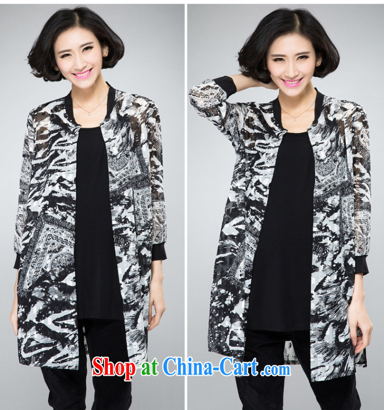 Indeed the XL 2015 summer new 100 ground Palace antique stamp on T-shirt, long jacket, and indeed increase, female fat mm spring loaded black XXXL pictures, price, brand platters! Elections are good character, the national distribution, so why buy now enjoy more preferential! Health