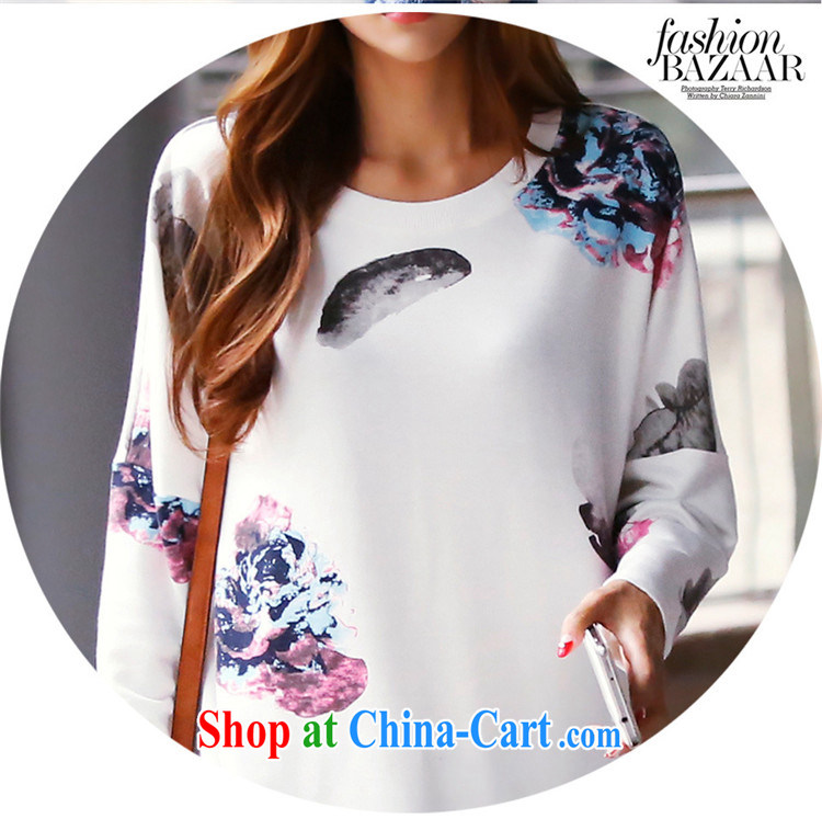 ZZ &FF 2015 summer new, larger female stamp loose long-sleeved shirt T Korean Sports & Leisure long-sleeved T-shirt bat solid T-shirt T-shirt white XL pictures, price, brand platters! Elections are good character, the national distribution, so why buy now enjoy more preferential! Health