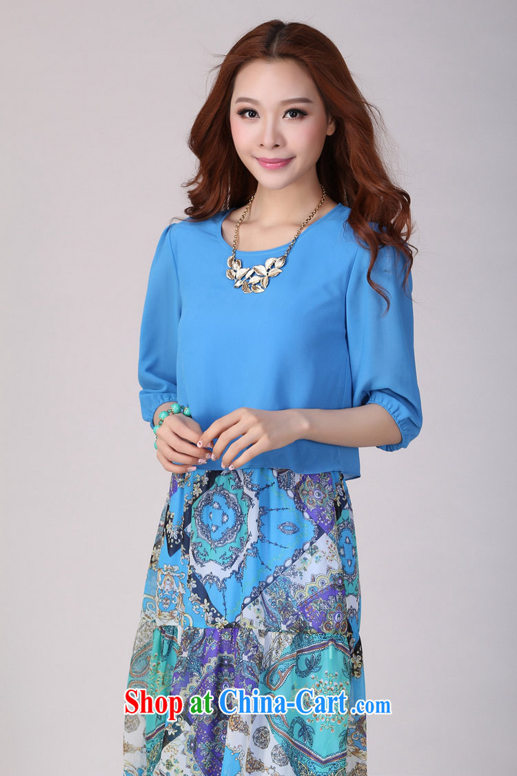 The estimated increase, women dresses 2142 mm thick summer 2015 new Snow woven beauty long skirt in floral cuff 2142 blue XXXXL pictures, price, brand platters! Elections are good character, the national distribution, so why buy now enjoy more preferential! Health