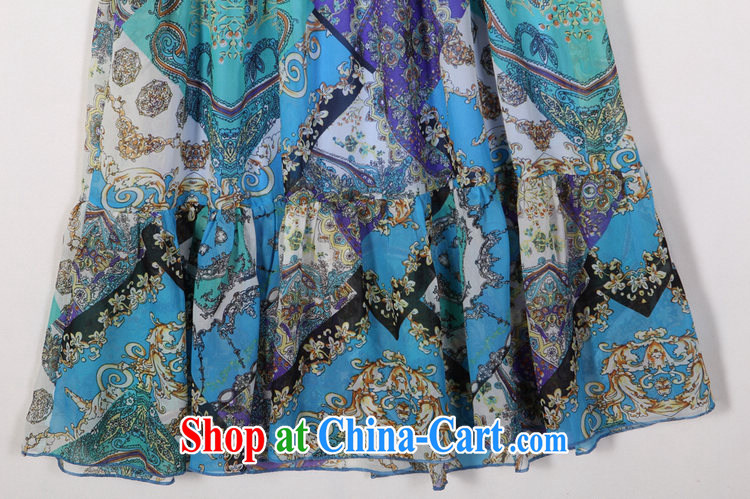 The estimated increase, women dresses 2142 mm thick summer 2015 new Snow woven beauty long skirt in floral cuff 2142 blue XXXXL pictures, price, brand platters! Elections are good character, the national distribution, so why buy now enjoy more preferential! Health