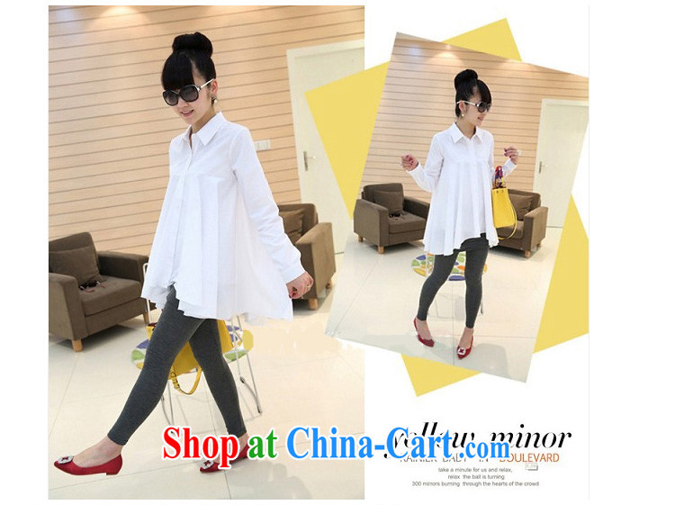Arthur magic Yi 2015 spring new, larger female Korean lapel single snap shirt, loose the code shirt female black XL pictures, price, brand platters! Elections are good character, the national distribution, so why buy now enjoy more preferential! Health
