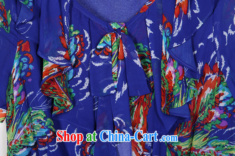 The estimated increase, female 2096 Bohemia, even Yi long skirt 2015 summer new, genuine thick mm fancy 2096 blue XXL pictures, price, brand platters! Elections are good character, the national distribution, so why buy now enjoy more preferential! Health