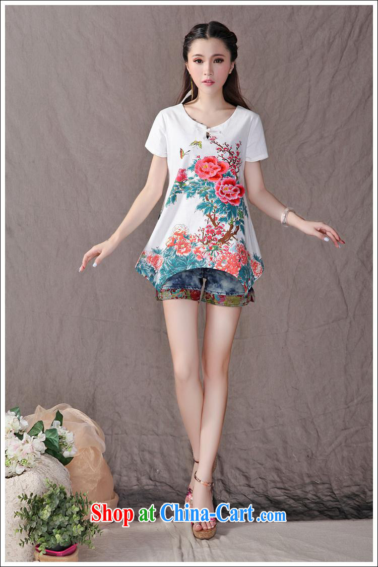 9 month dress A 6835 spring and summer new ethnic wind female stereo embroidered green stamp stretch the loose version T pension blue XXL pictures, price, brand platters! Elections are good character, the national distribution, so why buy now enjoy more preferential! Health