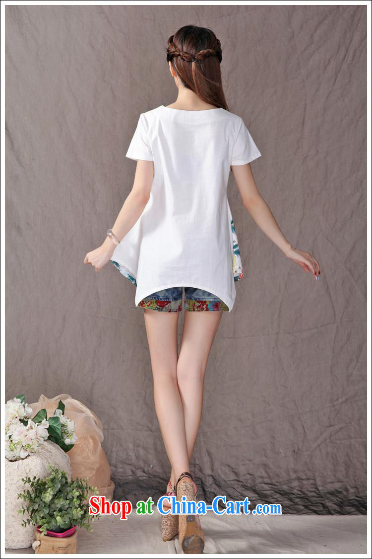 9 month dress A 6835 spring and summer new ethnic wind female stereo embroidered green stamp stretch the loose version T pension blue XXL pictures, price, brand platters! Elections are good character, the national distribution, so why buy now enjoy more preferential! Health