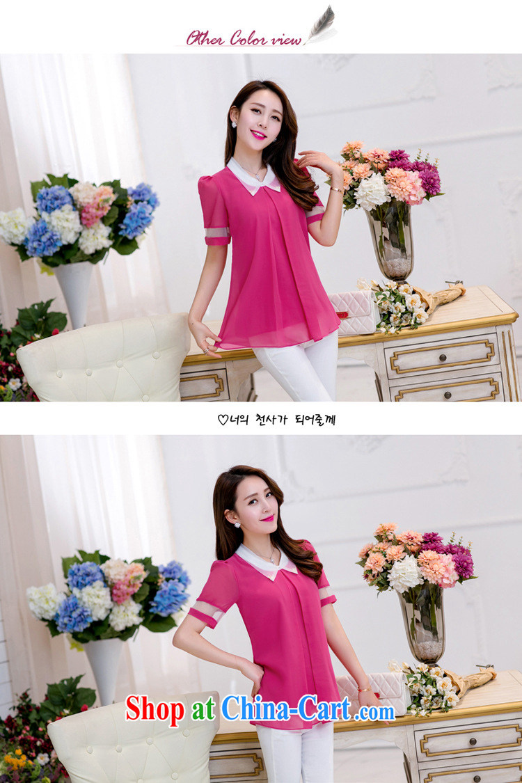 About Li 2015 spring and summer new Korean short-sleeved beauty graphics thin large code female cool snow woven shirts women T-shirt Y 174 the red short-sleeved 4 XL pictures, price, brand platters! Elections are good character, the national distribution, so why buy now enjoy more preferential! Health