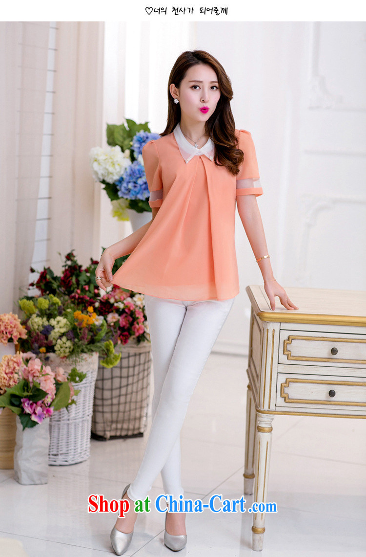 About Li 2015 spring and summer new Korean short-sleeved beauty graphics thin large code female cool snow woven shirts women T-shirt Y 174 the red short-sleeved 4 XL pictures, price, brand platters! Elections are good character, the national distribution, so why buy now enjoy more preferential! Health