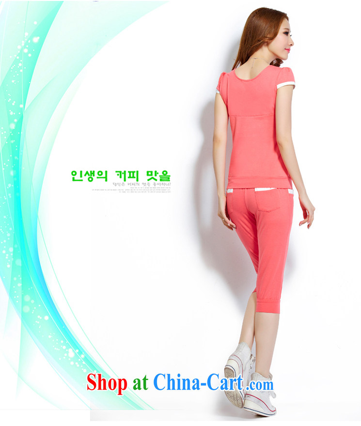 Li Wei and diverse the Code women summer 2015 new Korean short-sleeved V for sport and leisure package girls pink XXXL pictures, price, brand platters! Elections are good character, the national distribution, so why buy now enjoy more preferential! Health