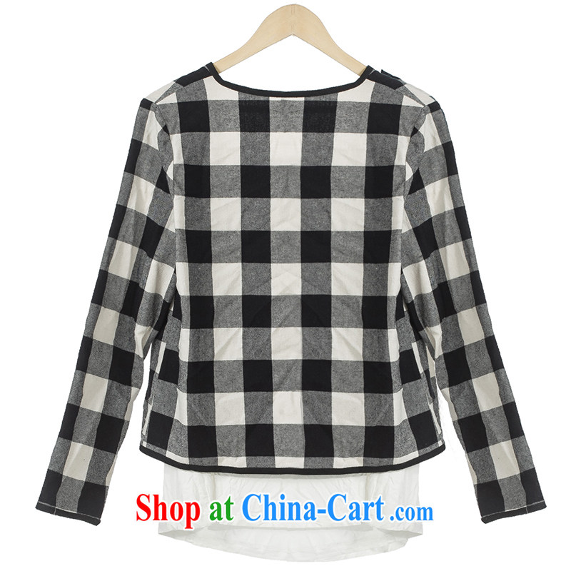 Terrace, Western Europe and the United States, the girls plaid long-sleeved loose short, the Netherlands, spring girls jacket black 5 XL 180 - 200 jack, 1000 field and the United States, and, shopping on the Internet