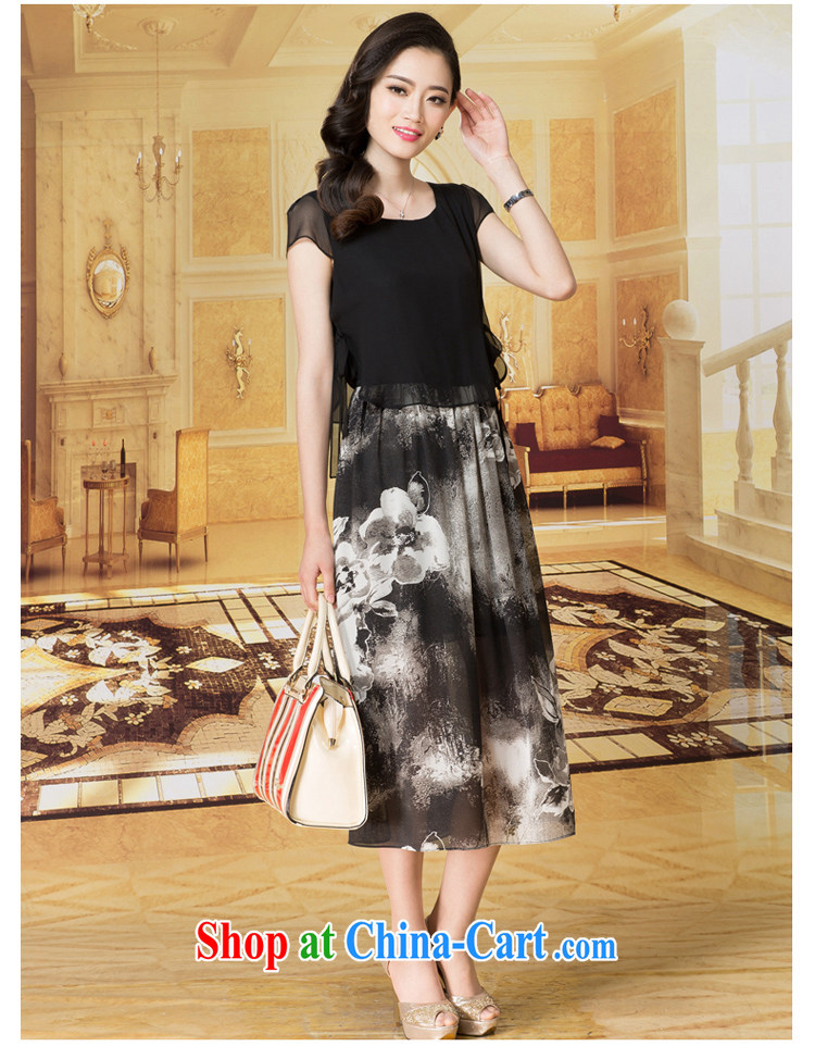 Economy, poetry 2015 summer Korean version of the new, female lesser snow woven shirts stamp long skirt the code dress #7946 black 6076 XXL pictures, price, brand platters! Elections are good character, the national distribution, so why buy now enjoy more preferential! Health