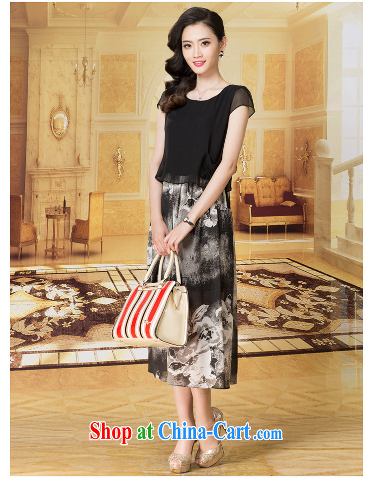 Economy, poetry 2015 summer Korean version of the new, female lesser snow woven shirts stamp long skirt the code dress #7946 black 6076 XXL pictures, price, brand platters! Elections are good character, the national distribution, so why buy now enjoy more preferential! Health