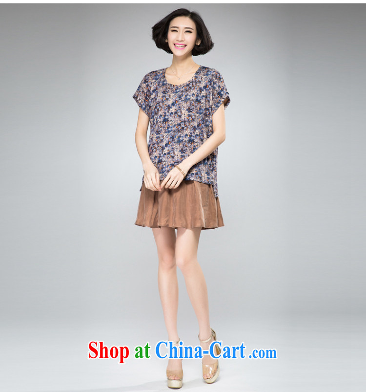 Eternal-soo is the XL women dresses 2015 spring and summer fat people graphics thin new thick sister 200 Jack loose leave of two small fresh floral dress with the color 4 XL pictures, price, brand platters! Elections are good character, the national distribution, so why buy now enjoy more preferential! Health