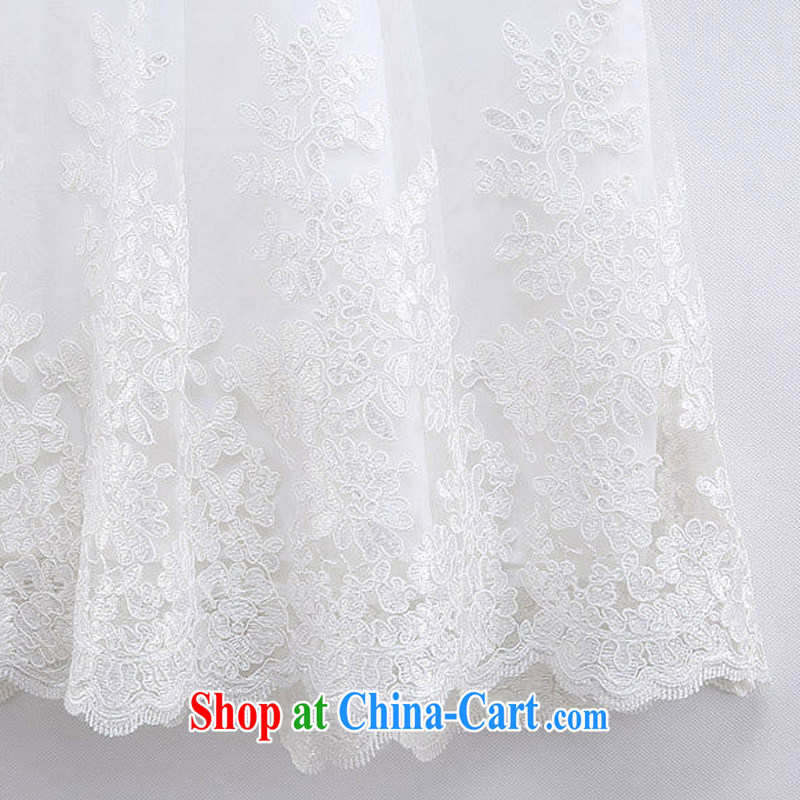 Terrace, Western Europe and the United States, the female loose A type embroidery lace T-shirt, the root yarn T-shirt, white 5 XL 180 - 200 jack, 1000 field and the United States, and, on-line shopping