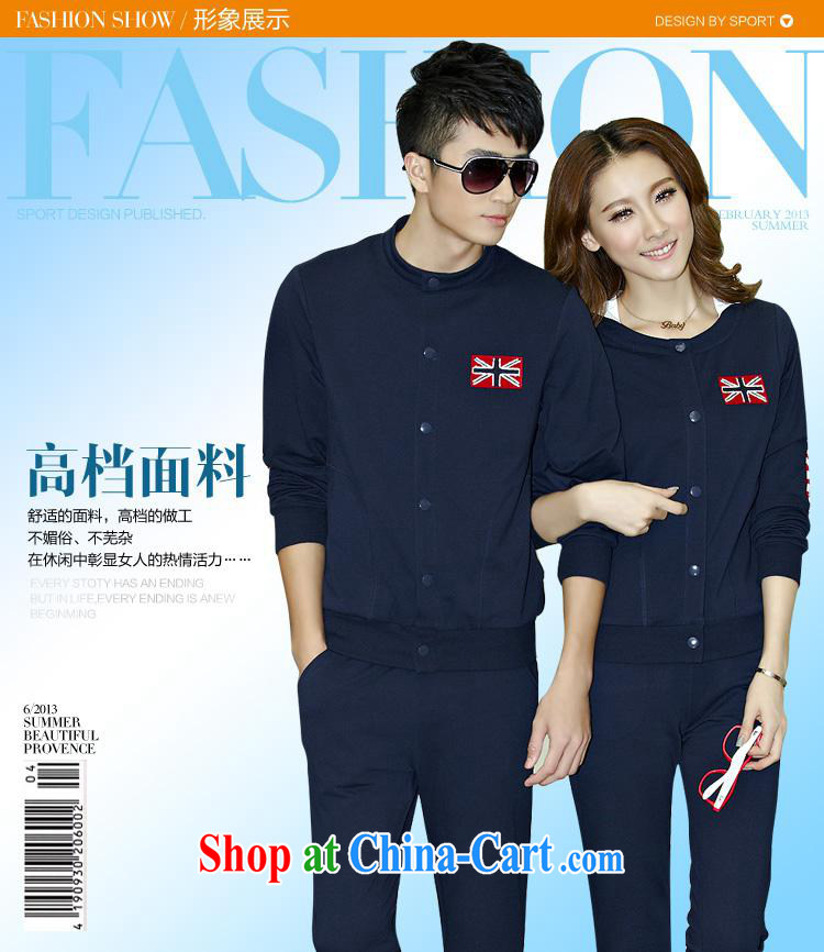September 2015 fashion spring sport and leisure stylish package men and women Beauty graphics thin sport round-collar cardigan couples with a gray male L pictures, price, brand platters! Elections are good character, the national distribution, so why buy now enjoy more preferential! Health