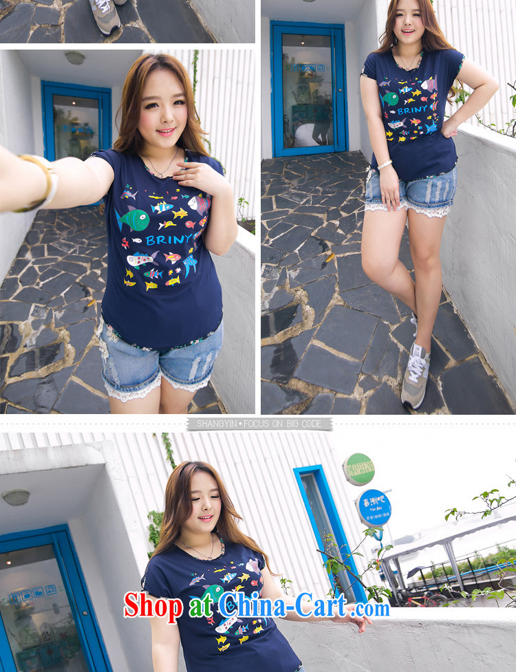 The Erez mark 2015 summer new, thick sister larger women short-sleeved T-shirt beauty graphics thin solid T-shirt 1002 2 XL (Recommendations of chest 116 cm left and right) pictures, price, brand platters! Elections are good character, the national distribution, so why buy now enjoy more preferential! Health