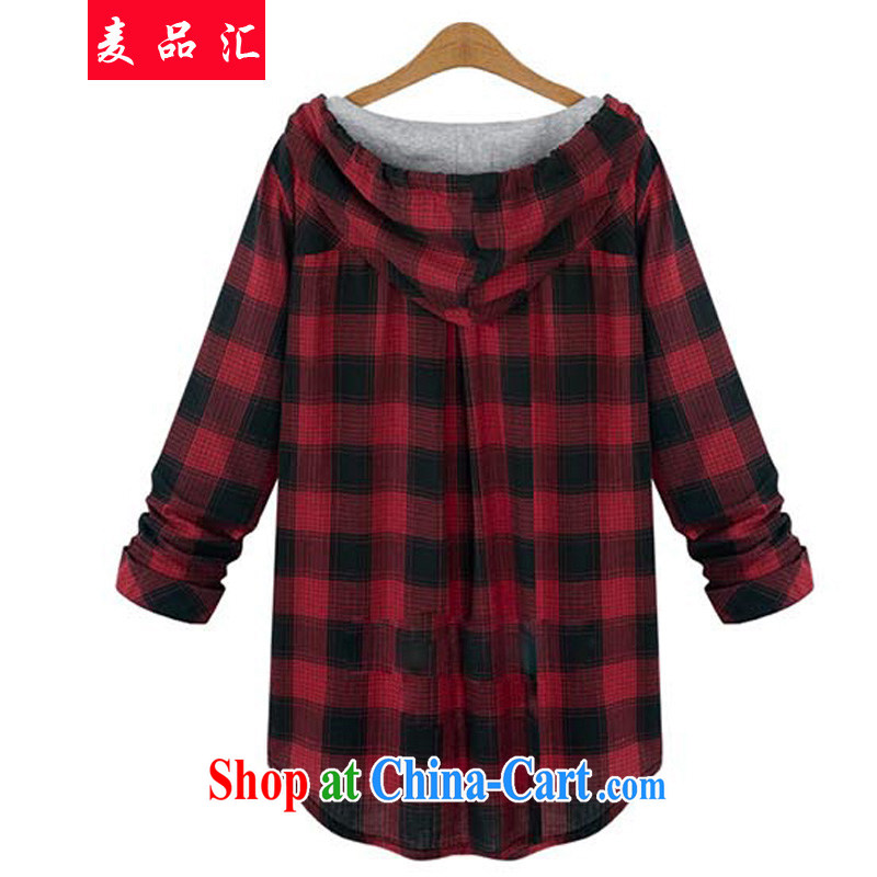 Mr MAK, Exchange 2015 new spring is indeed the XL girls thick mm leisure cotton loose video thin British Grid jacket 200 822 Jack red XXXL, Mak, sinks, and, on-line shopping