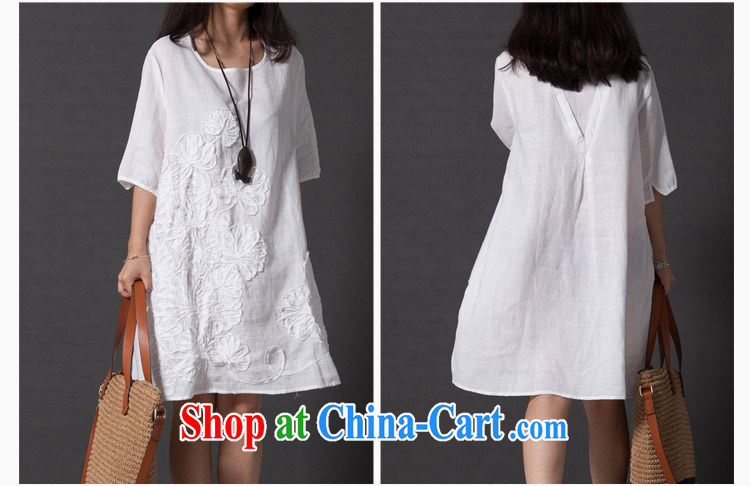 To Love, 2015 spring new dress code the ladies literary, small fresh loose embroidery cuff in the cotton dress wine red XXL pictures, price, brand platters! Elections are good character, the national distribution, so why buy now enjoy more preferential! Health