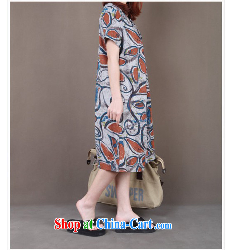 To Love, summer 2015 new female literary ripstop taffeta overlay wind loose the code with stamp duty short-sleeved cotton Ma-yi skirt gray XXL pictures, price, brand platters! Elections are good character, the national distribution, so why buy now enjoy more preferential! Health
