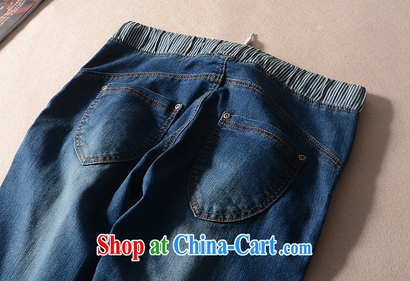 The 2015 is indeed increasing, female fat mm Spring Trade original single jeans castor King, female trousers Kst deep blue 2 X pictures, price, brand platters! Elections are good character, the national distribution, so why buy now enjoy more preferential! Health