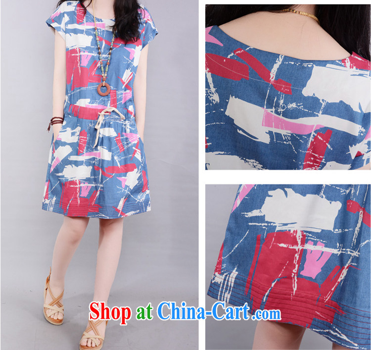 To Love, summer 2015 with new, larger female Ethnic Wind stamp cowboy dress elasticated waist leisure video thin A field skirt picture color XL pictures, price, brand platters! Elections are good character, the national distribution, so why buy now enjoy more preferential! Health