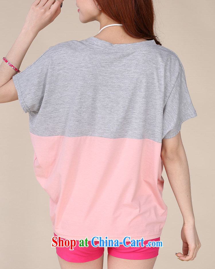Package Mail Delivery Korean leisure bat shirt T shirts 2015 new summer spell-color T-shirt with short sleeves, generation, breathable 100 on board the Code T shirt pink 3 XL approximately 160 - 190 Jack pictures, price, brand platters! Elections are good character, the national distribution, so why buy now enjoy more preferential! Health